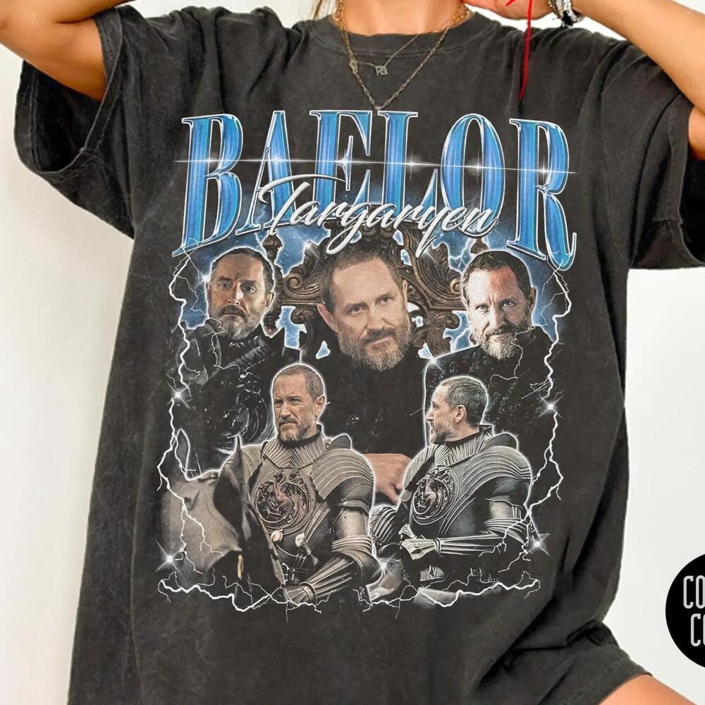 Baelor Targaryen 90s Bootleg Rap House Of The Dragon Fantasy Fan Gift T Shirt